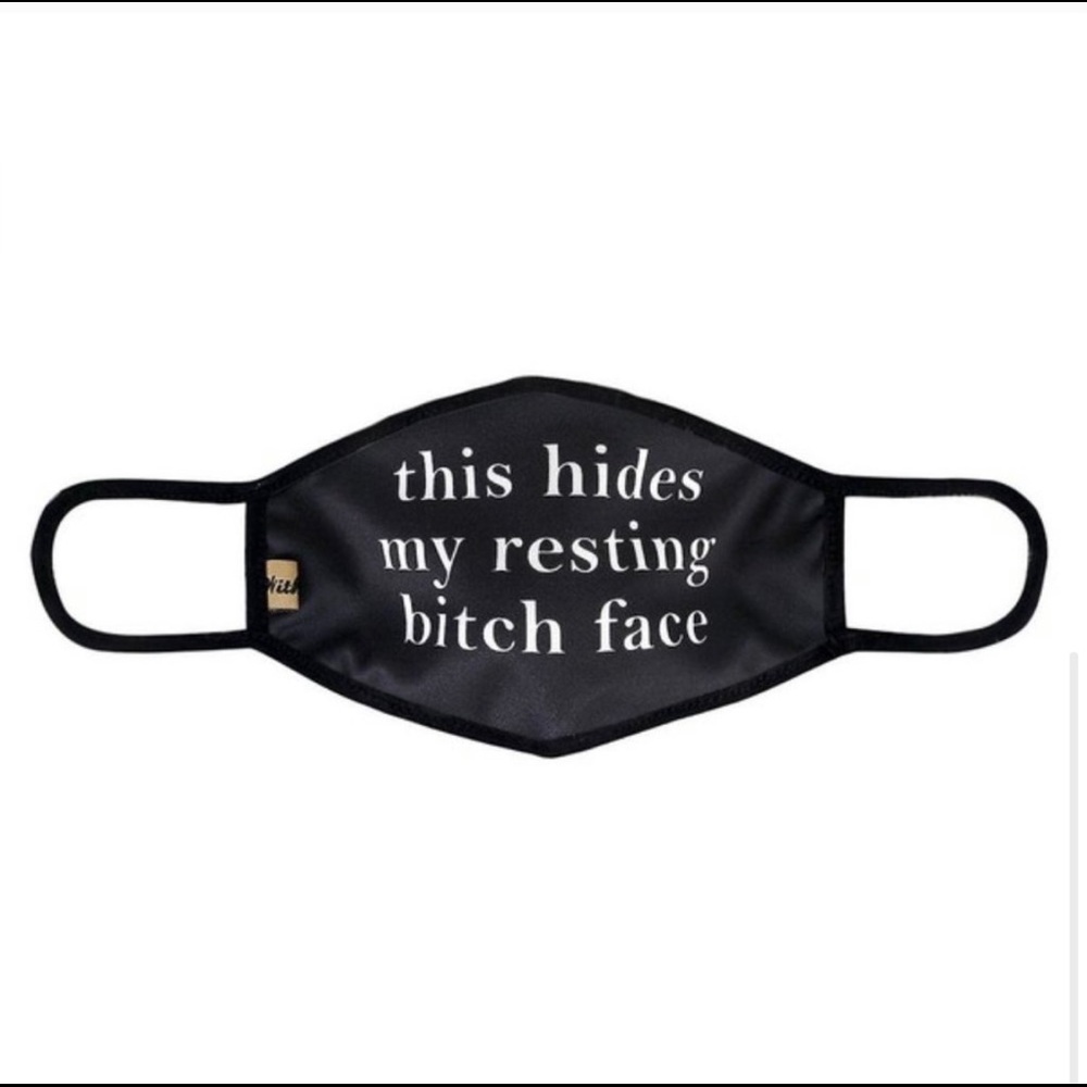 Fun mask Rest B Face, dual layer cotton